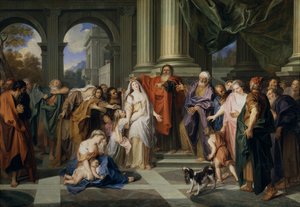 Susanna accusata di adulterio, 1695-1696 da Antoine Coypel