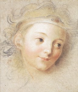 La testa di un ragazzo da Antoine Coypel