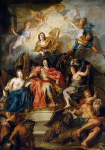 La glorificazione di Luigi XIV
