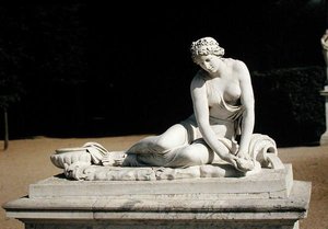 Ninfa con una conchiglia, dal Parterre de Latone