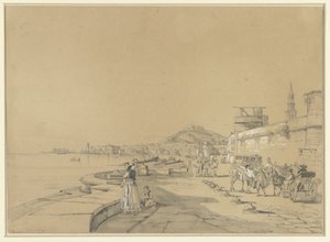 Veduta di Napoli da Antoine Eugène Ernest Buttura