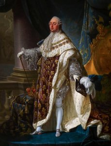 Luigi XVI, in costume di incoronazione da Antoine François Callet