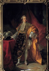 Ritratto a figura intera di Carlo Filippo di Francia da Antoine François Callet