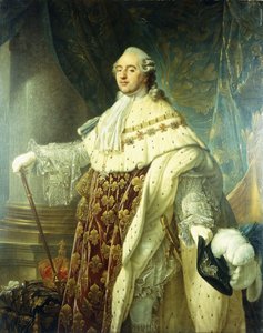 Ritratto di Luigi XV con Vesti di Stato da Antoine François Callet