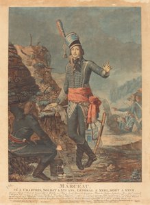 Generale François Séverin Desgraviers Marceau da Antoine François Sergent