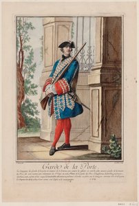 Guardia della porta, 1756 da Antoine Jean De Fehrt