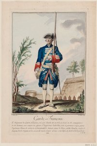 Guardie francesi da Antoine Jean De Fehrt