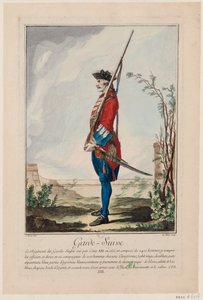 Guardie svizzere da Antoine Jean De Fehrt