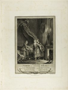 Andare a letto, da Monument du Costume Physique et Moral de la fin du Dix-huitième siècle