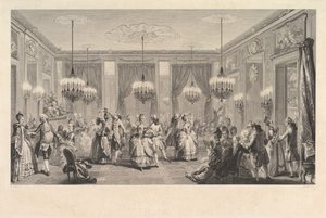 Le Bal Paré, 1774 da Antoine Jean Duclos