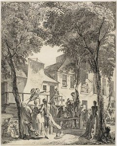 La sfilata sul Boulevard da Antoine Jean Duclos