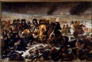 Campagna di Prussia e Polonia (1806-1807): Napoleone I sul campo di battaglia di Eylau 9/02/1807 da Antoine Jean Gros