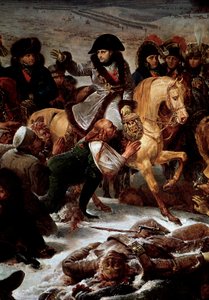 Campagna di Prussia e Polonia (1806-1807): Napoleone I sul campo di battaglia di Eylau il 9/02/1807 (dettaglio) da Antoine Jean Gros
