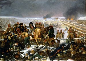 Napoleone sul campo di battaglia di Eylau, 1807 da Antoine Jean Gros