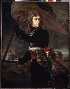 Ritratto di Napoleone Bonaparte al ponte di Arcole il 16 novembre 1796