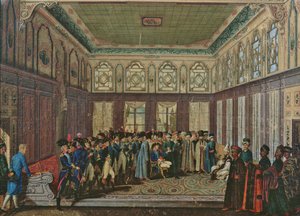 Il generale Aubert du Bayet ricevuto dal Gran Visir ottomano a Costantinopoli nel 1796 da Antoine Laurent Castellan