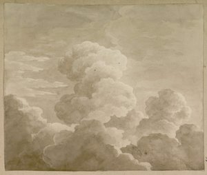 Studio delle nuvole, 1815 da Antoine Laurent Castellan