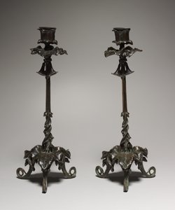 Candeliere, 1800s da Antoine Louis Barye
