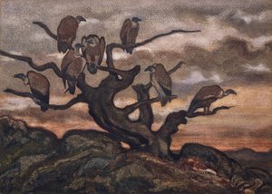 Avvoltoi su un albero, 1810-75