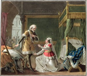 La devozione eroica di Margherita di Provenza (1219-95), 1787 da Antoine Louis Francois Sergent Marceau