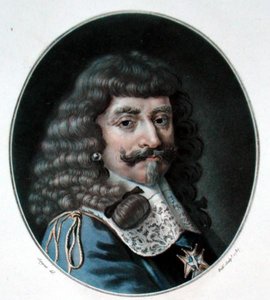 Enrico di Lorena, 1º Conte di Harcourt (1601-66), inciso da Ride, 1787 da Antoine Louis Francois after Sergent Marceau