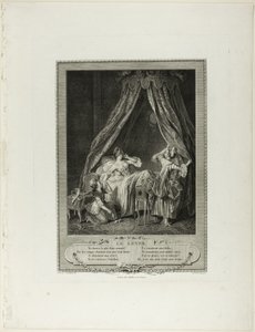 Innalzamento, da Monument du Costume Physique et Moral de la fin du Dix-huitième siècle da Antoine Louis Romanet