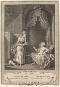 Il bagno da Antoine Louis Romanet after Sigmund Freudenberger