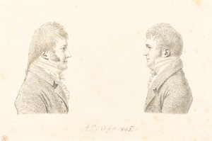 Autoritratto e il fratello dell