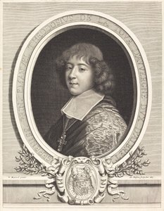 Cardinale de Bouillon da Antoine Masson after Nicolas Mignard