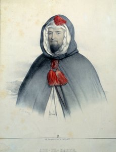 Ritratto di Abd El Kader da Antoine Maurin