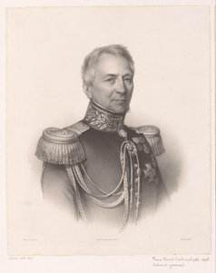 Ritratto di Frans David Cochius da Antoine Maurin
