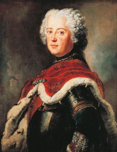 Ritratto di Federico II di Brandeburgo, detto il Grande (Berlino) da Antoine Pesne