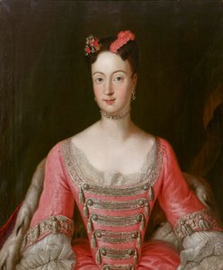Principessa Wilhelmine di Prussia, Margravia di Brandeburgo-Bayreuth da Antoine Pesne