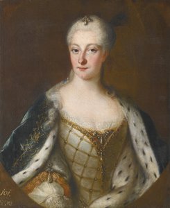 Ritratto di Henriette Maria di Brandeburgo-Schwedt 1702-1782 da Antoine Pesne School