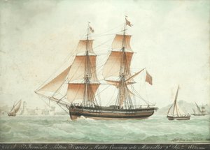 La Donnola in arrivo a Marsiglia, 9 settembre 1823