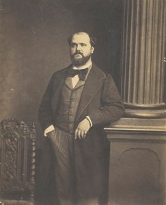 Senza titolo Uomo in piedi, en Face, 1855-1869 da Antoine Samuel Adam Salomon