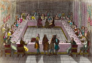 La lotteria reale nel XVIII secolo da Antoine Trouvain