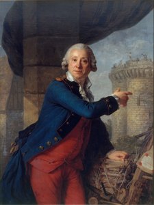 Ritratto di Henri Masers de Latude 1725-1805 da Antoine Vestier
