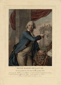 Ritratto di Henri Masers de Latude 1725-1805