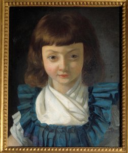 Ritratto del Delfino, futuro Luigi XVII (1785-1795) da Antoine Vestier