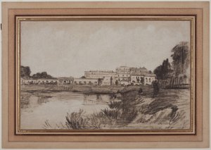 Veduta di Versailles da Antoine Vollon