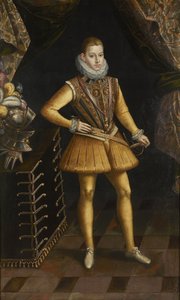 Ritratto di Filippo III 1578-1621, re di Spagna e Portogallo, tra il 1598 e il 1620 da Antoine de Succa