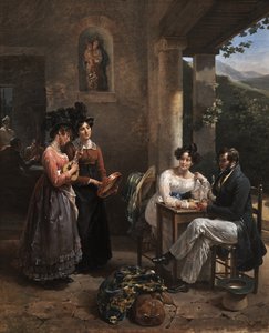 Il viaggio di nozze da Antoinette Cecile Hortense Lescot Haudebourt