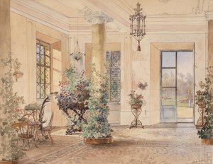 Sala Terrena in un castelletto da Anton Altmann