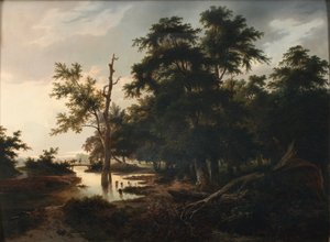 Paesaggio boschivo da Anton Altmann d. J.