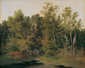 Paesaggio boschivo in Bassa Austria da Anton Altmann d. J.