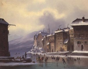 Paesaggio invernale da Anton Doll