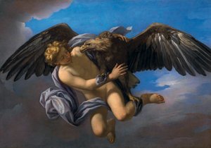 Il ratto di Ganimede, 1700 da Anton Domenico Gabbiani