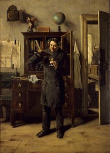 Insegnante ubriaco, 1882 da Anton Eduard Müller