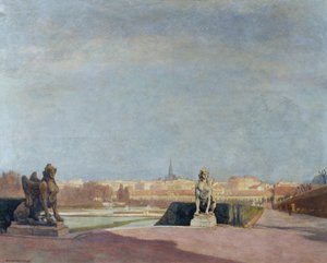 Vista dal Belvedere su Vienna